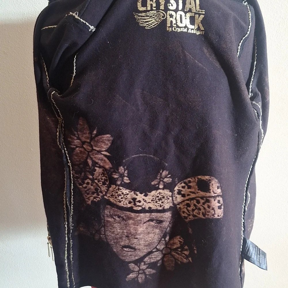 Crystal Rock Women's Multicolor Hooded Jacket Size XS - Picture 12 of 14